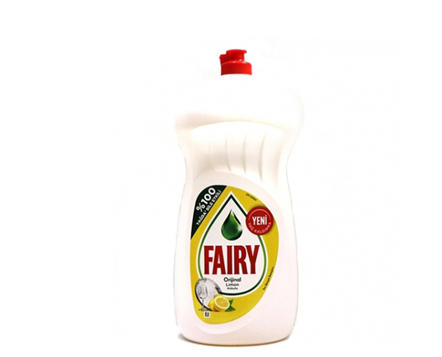 Fairy ჭურჭლის სარეცხი სითხე ლიმონი